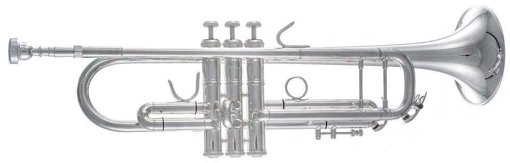 JZ TCNMS Trumpet - Matte Silver