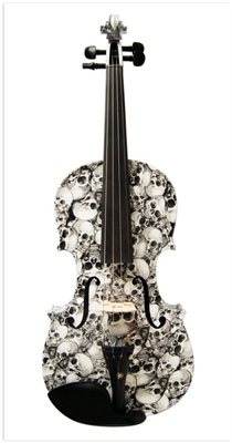 Geneva Tomb of Skulls Visual Art Violin